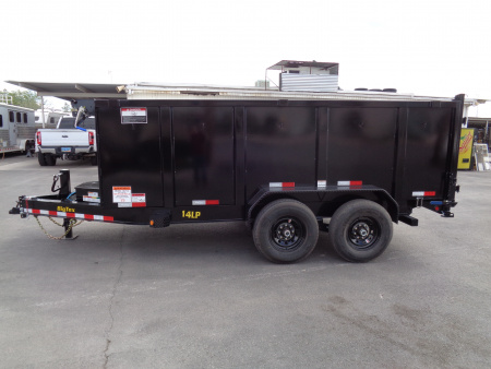 New 2026 Big Tex Trailers * 14LP-14 P4 * 14Ft 4Ft-Side Heavy Duty Ultra Low Profile 14k Dump Trailer