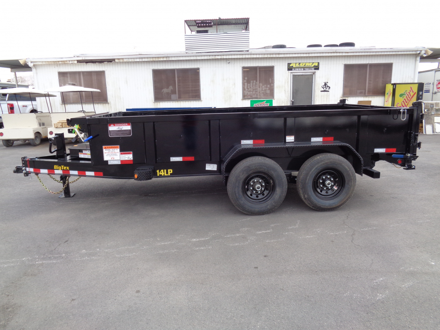 New 2026 Big Tex Trailers * 14LP-14 * 14Ft Heavy Duty Ultra Low Profile 14k Dump Trailer