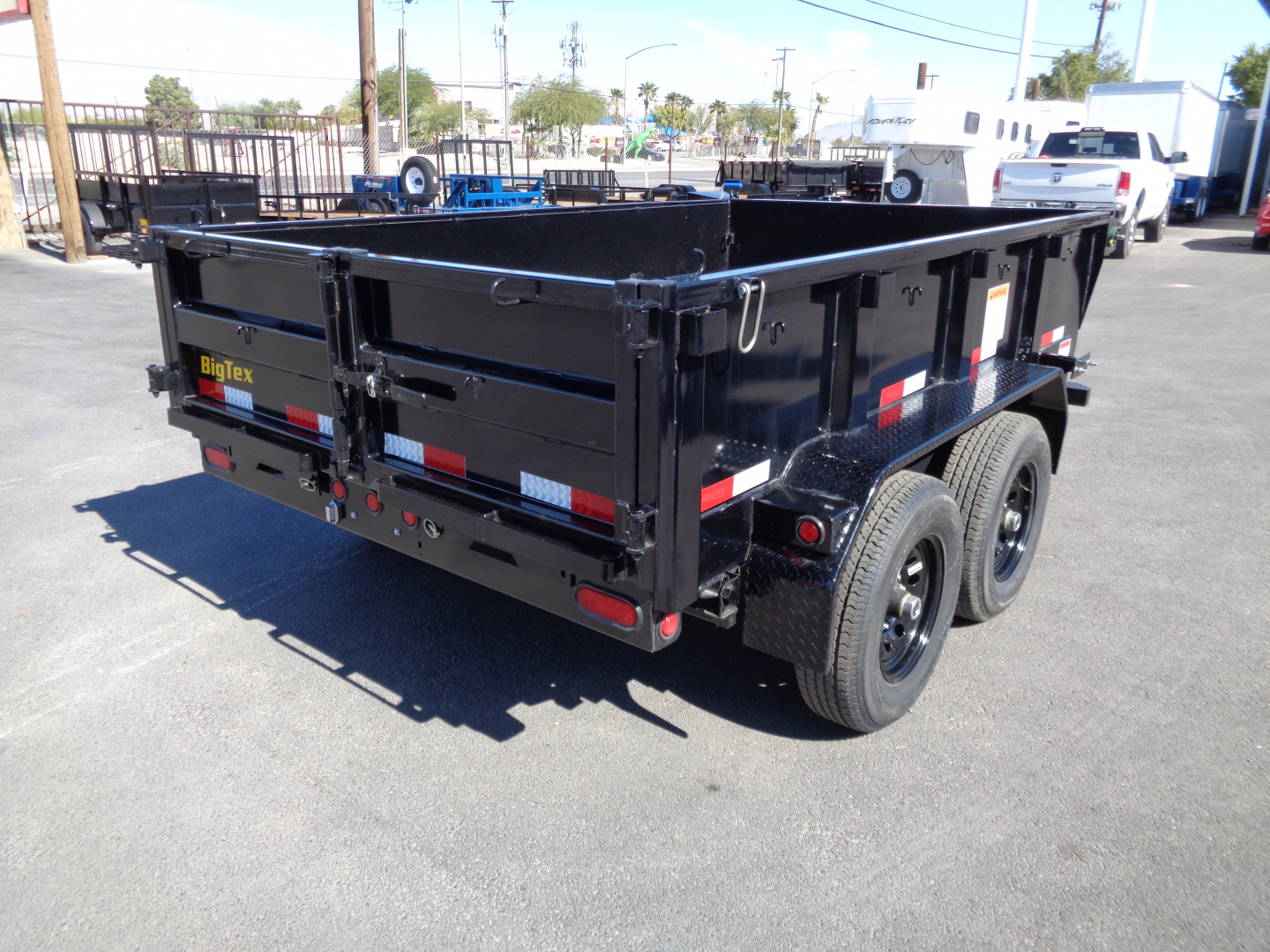 New 2026 Big Tex Trailers * 90SR-10 * 10Ft Tandem Axle Single Ram 10K Dump Trailer