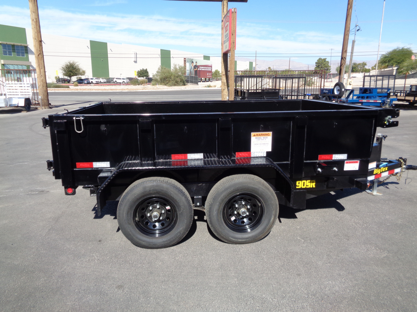 New 2026 Big Tex Trailers * 90SR-10 * 10Ft Tandem Axle Single Ram 10K Dump Trailer