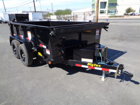 New 2026 Big Tex Trailers * 90SR-10 * 10Ft Tandem Axle Single Ram 10K Dump Trailer