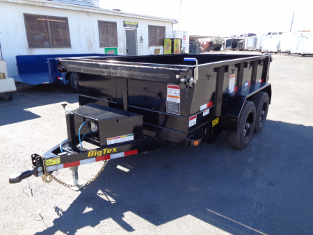 New 2026 Big Tex Trailers * 90SR-10 * 10Ft Tandem Axle Single Ram 10K Dump Trailer