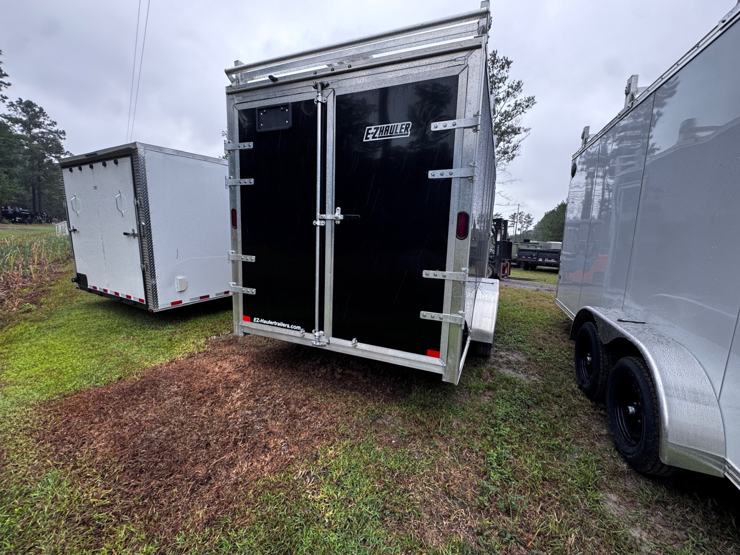 New 2026 Mission Ez-hauler 7x16 Contractor Package Enclosed Trailer
