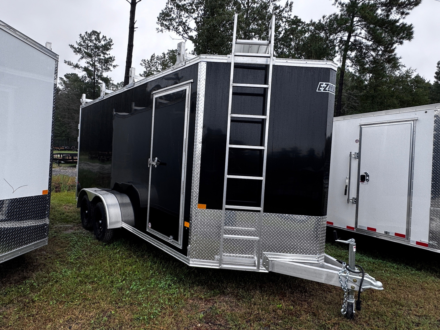 New 2026 Mission Ez-hauler 7x16 Contractor Package Enclosed Trailer