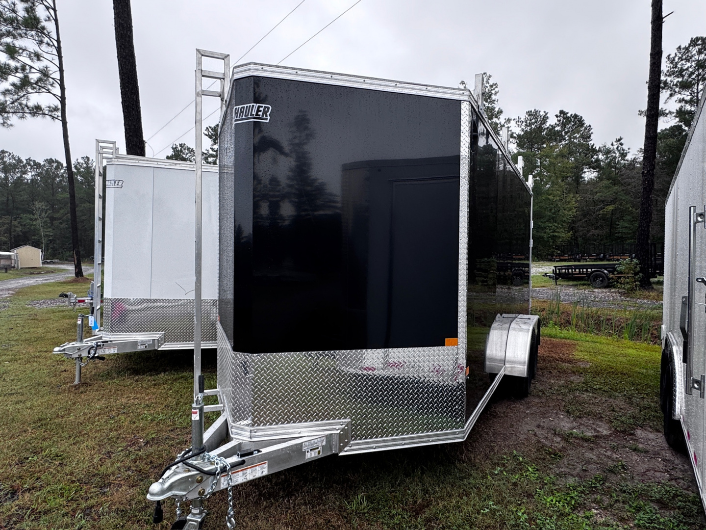 New 2026 Mission Ez-hauler 7x16 Contractor Package Enclosed Trailer