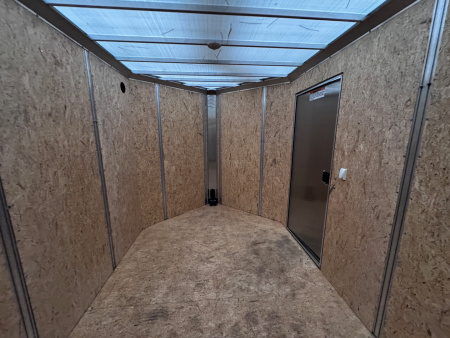 New 2026 Mission Ez-hauler 7x16 Contractor Package Enclosed Trailer