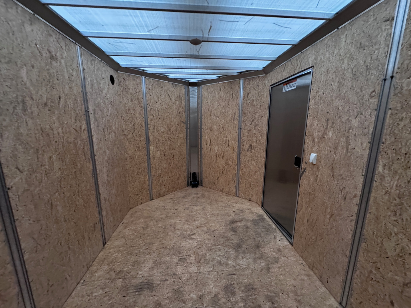 New 2026 Mission Ez Hauler 7x16 Contractor Package Enclosed Trailer