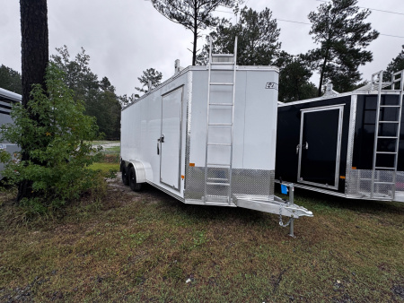New 2026 Mission Ez Hauler 7x16 Contractor Package Enclosed Trailer