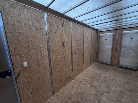 New 2026 Mission Ez Hauler 7x16 Contractor Package Enclosed Trailer