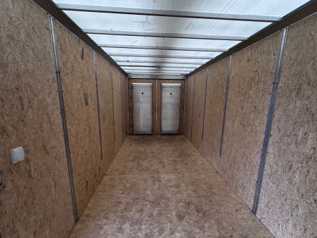 New 2026 Mission Ez Hauler 7x16 Contractor Package Enclosed Trailer