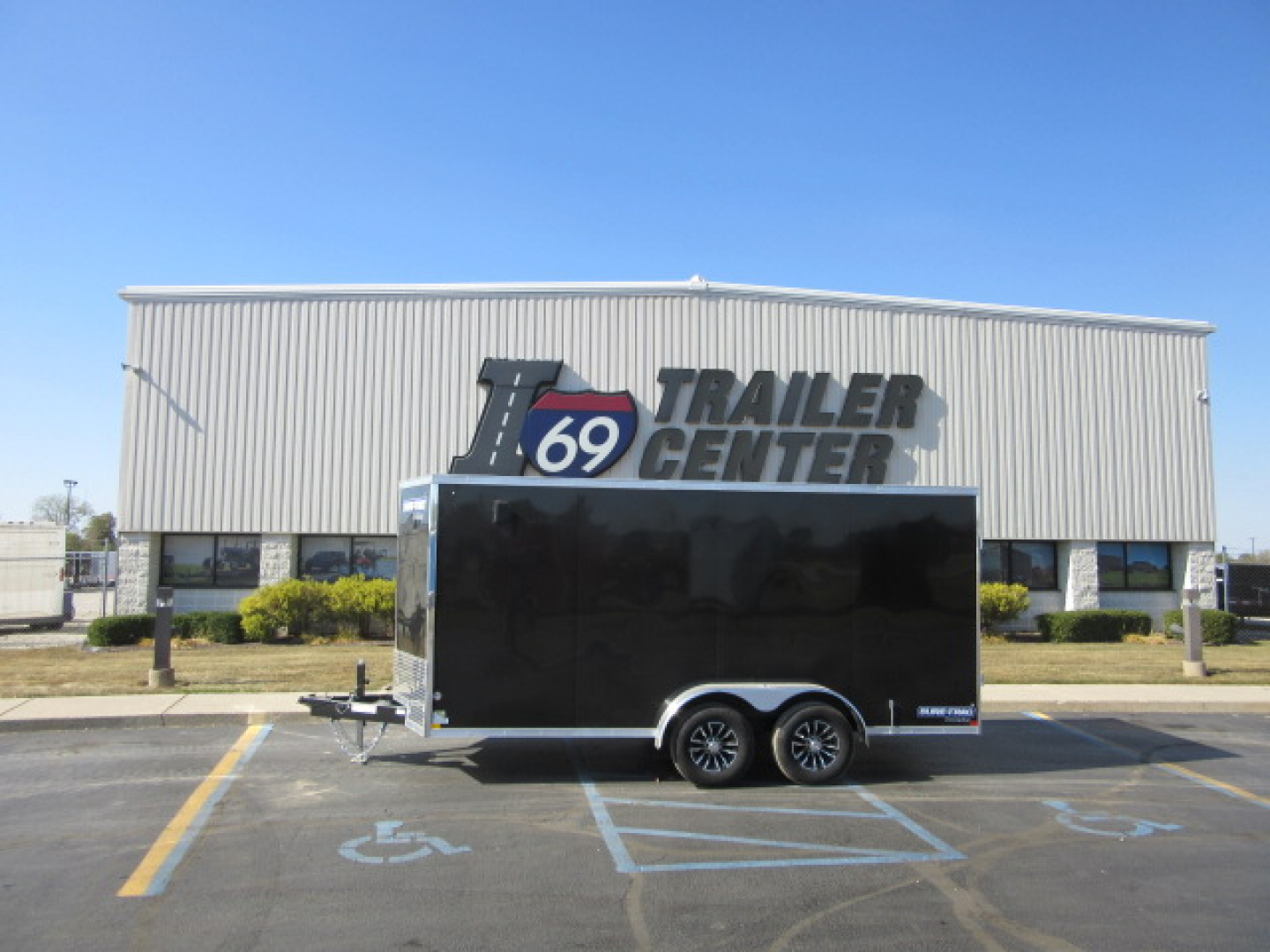 New 2026 Sure-Trac 7 x 16 Pro Series STW8416TA-100 Cargo / Enclosed Trailer 10K / Rear Double Doors