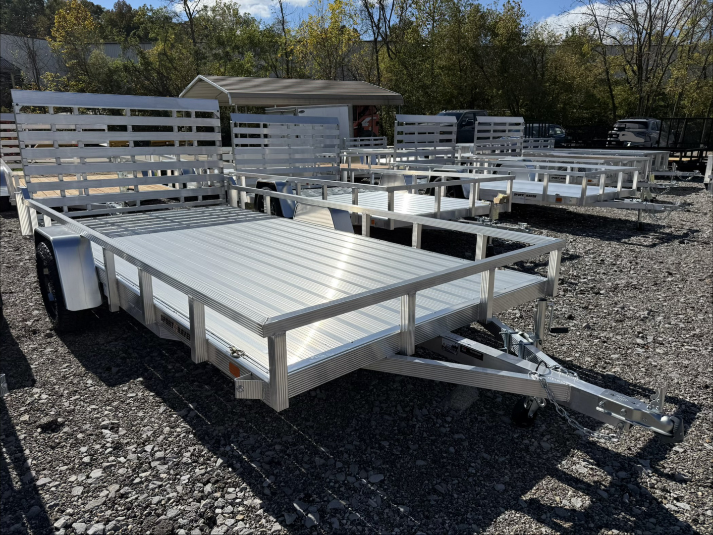 New 2026 Sport Haven AUTX714D Utility Trailer