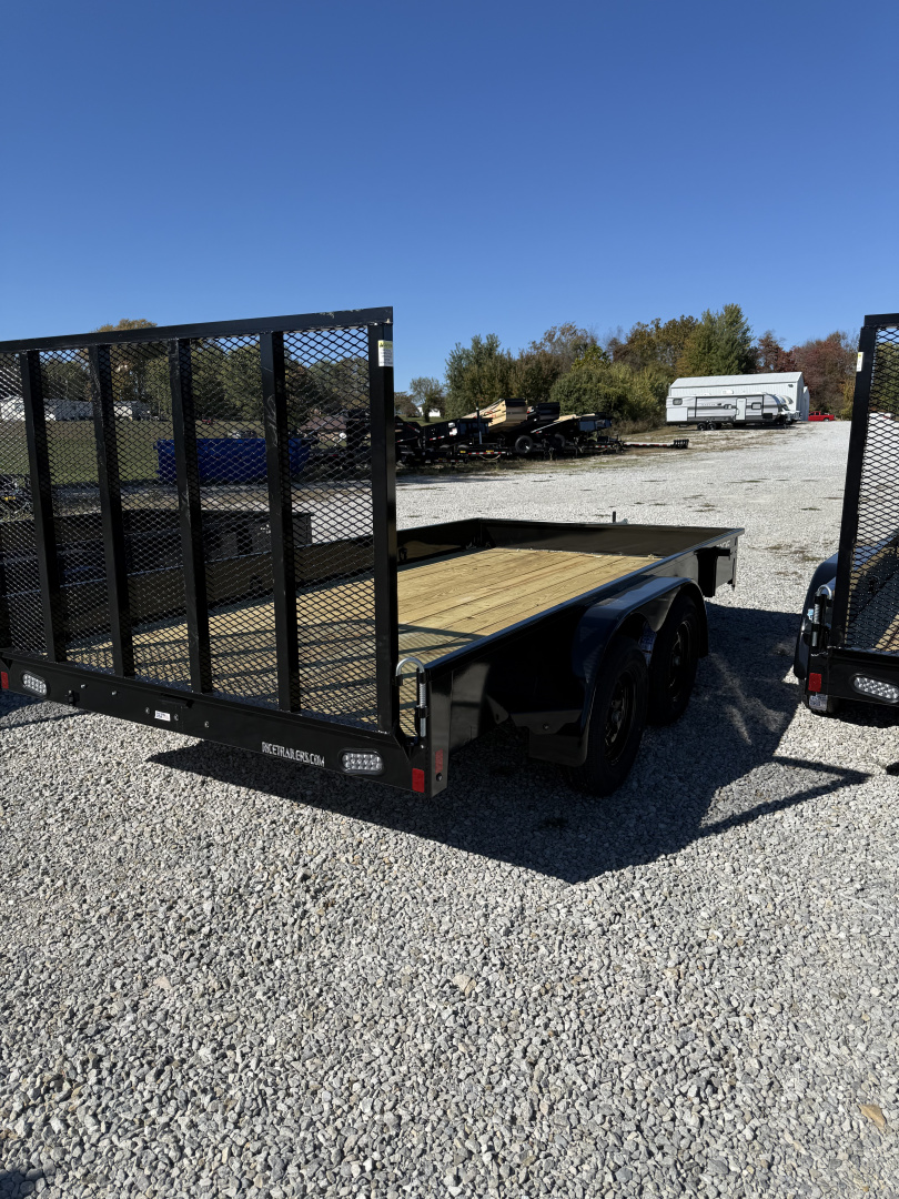 New 2026 Rice Trailers 82"X14' 7K Utility Trailer