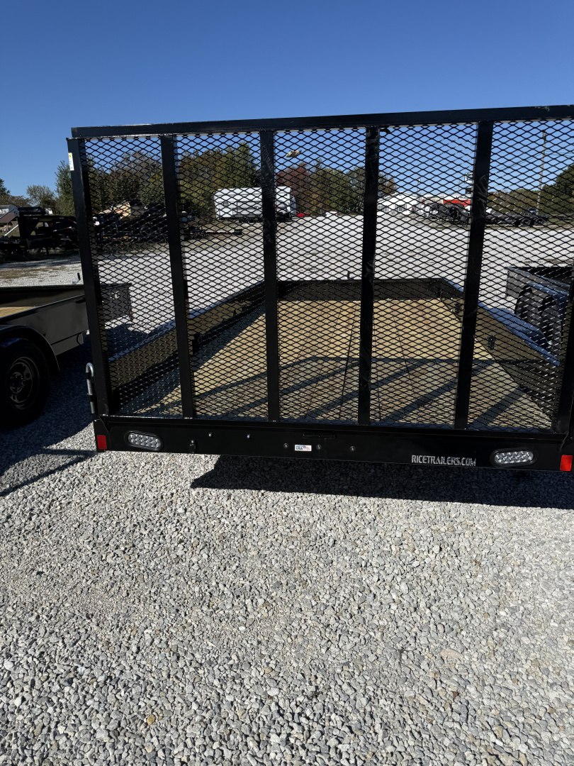 New 2026 Rice Trailers 82"X14' 7K Utility Trailer