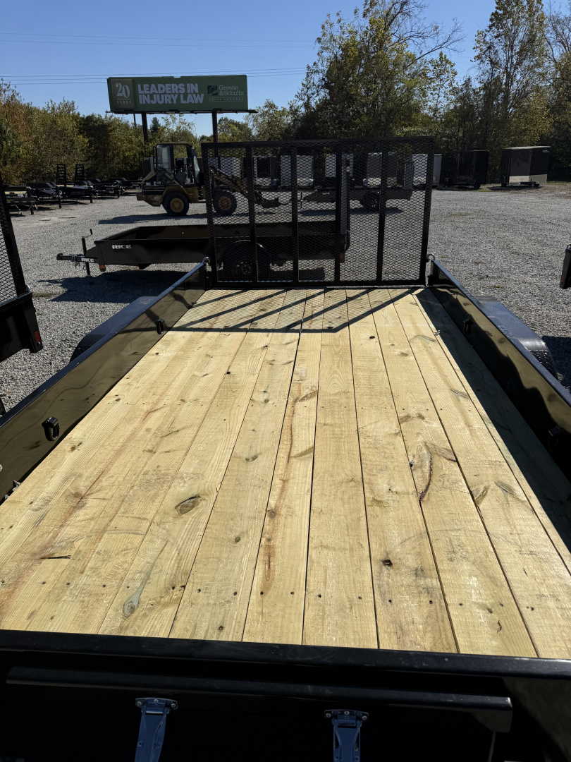 New 2026 Rice Trailers 82"X14' 7K Utility Trailer