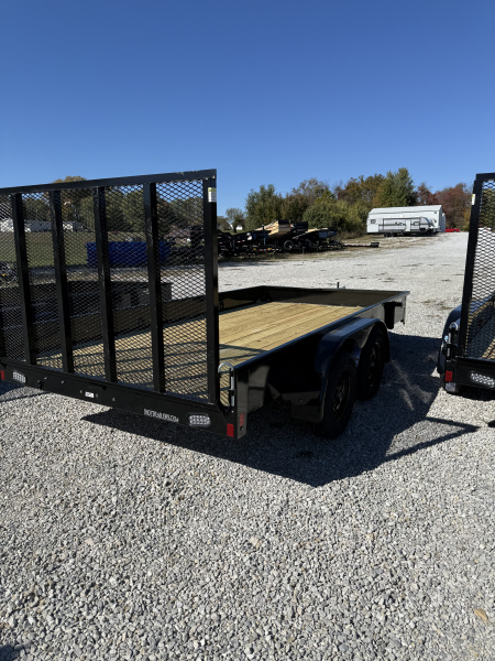 New 2026 Rice Trailers 82"X14' 7K Utility Trailer