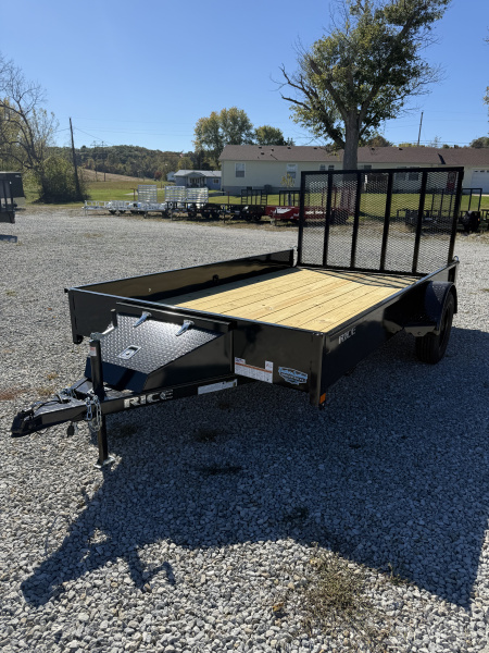 New 2026 Rice Trailers 82 X12' Utility Trailer