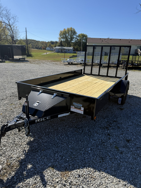 New 2026 Rice Trailers 76 X12' Utility Trailer