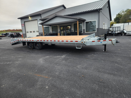 New 2026 BWISE EHD17 102x24 17.6K Deckover Equipment Trailer