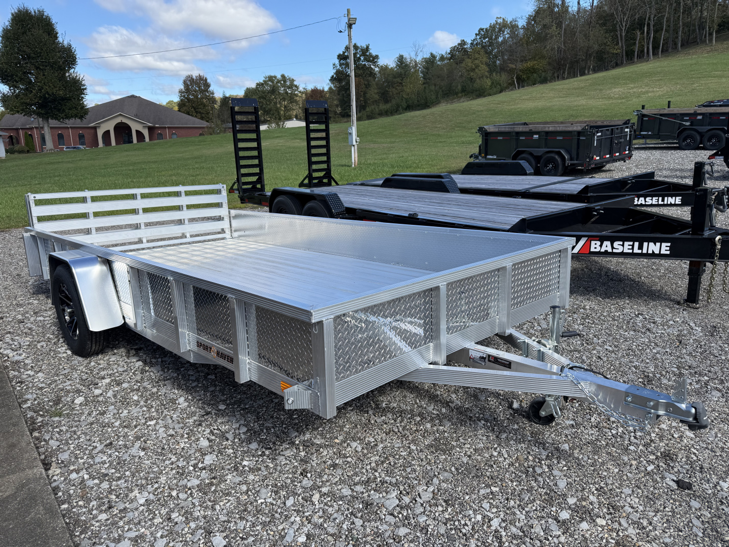 New 2026 Sport Haven AUT714DS Utility Trailer