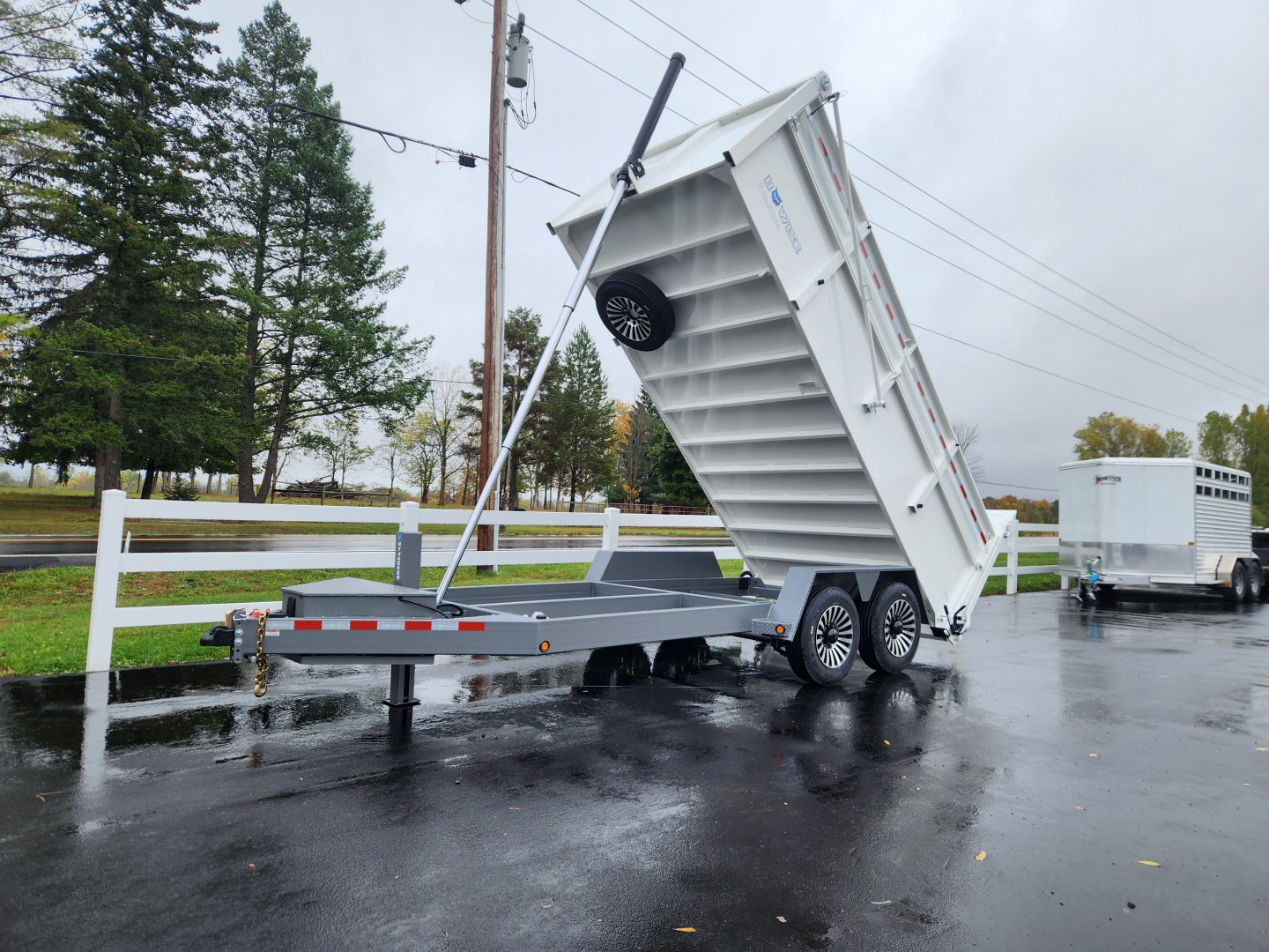 New 2026 BWISE DUT17 82x16 17K Ultimate Dump Trailer