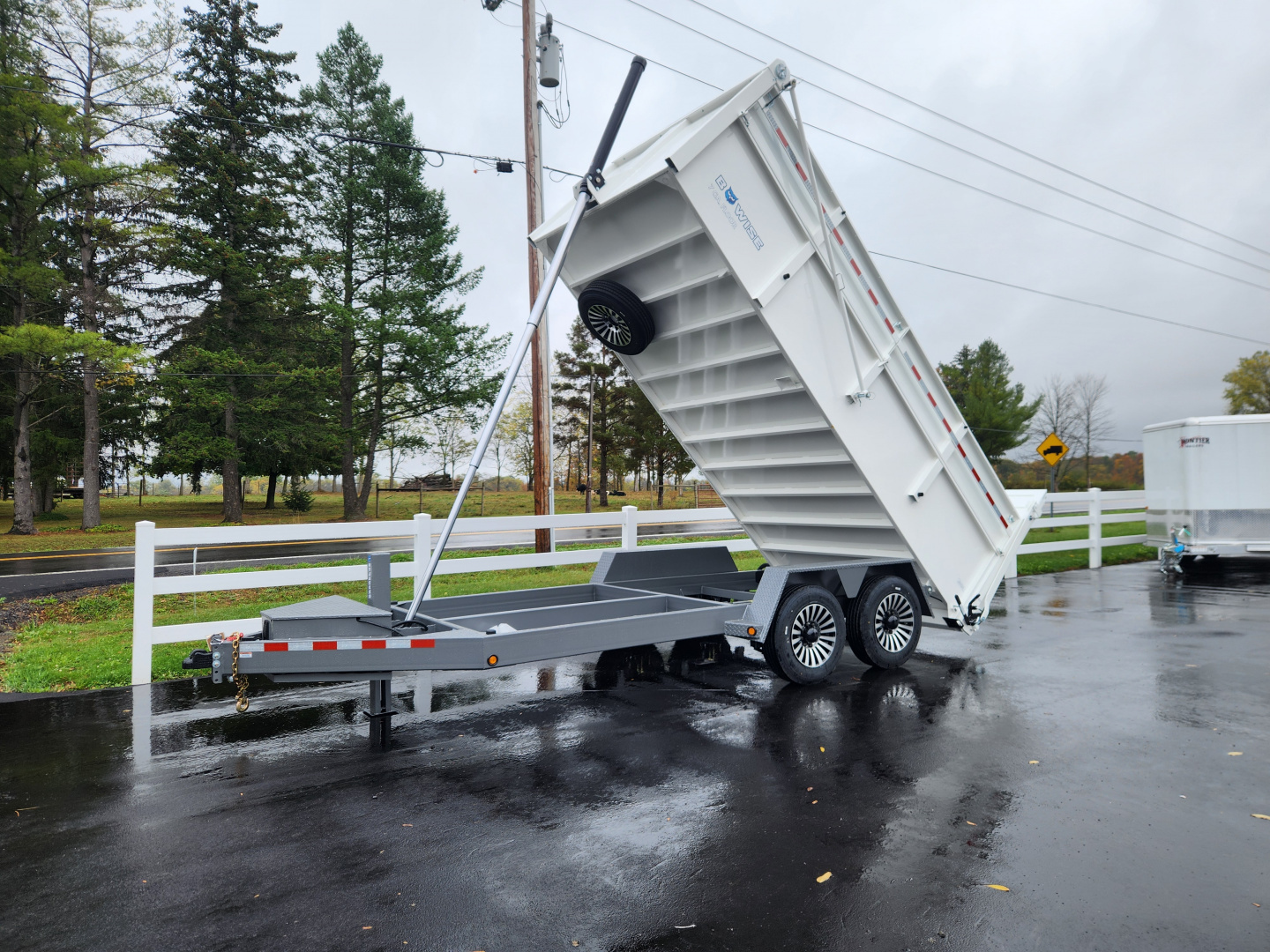 New 2026 BWISE DUT17 82x16 17K Ultimate Dump Trailer