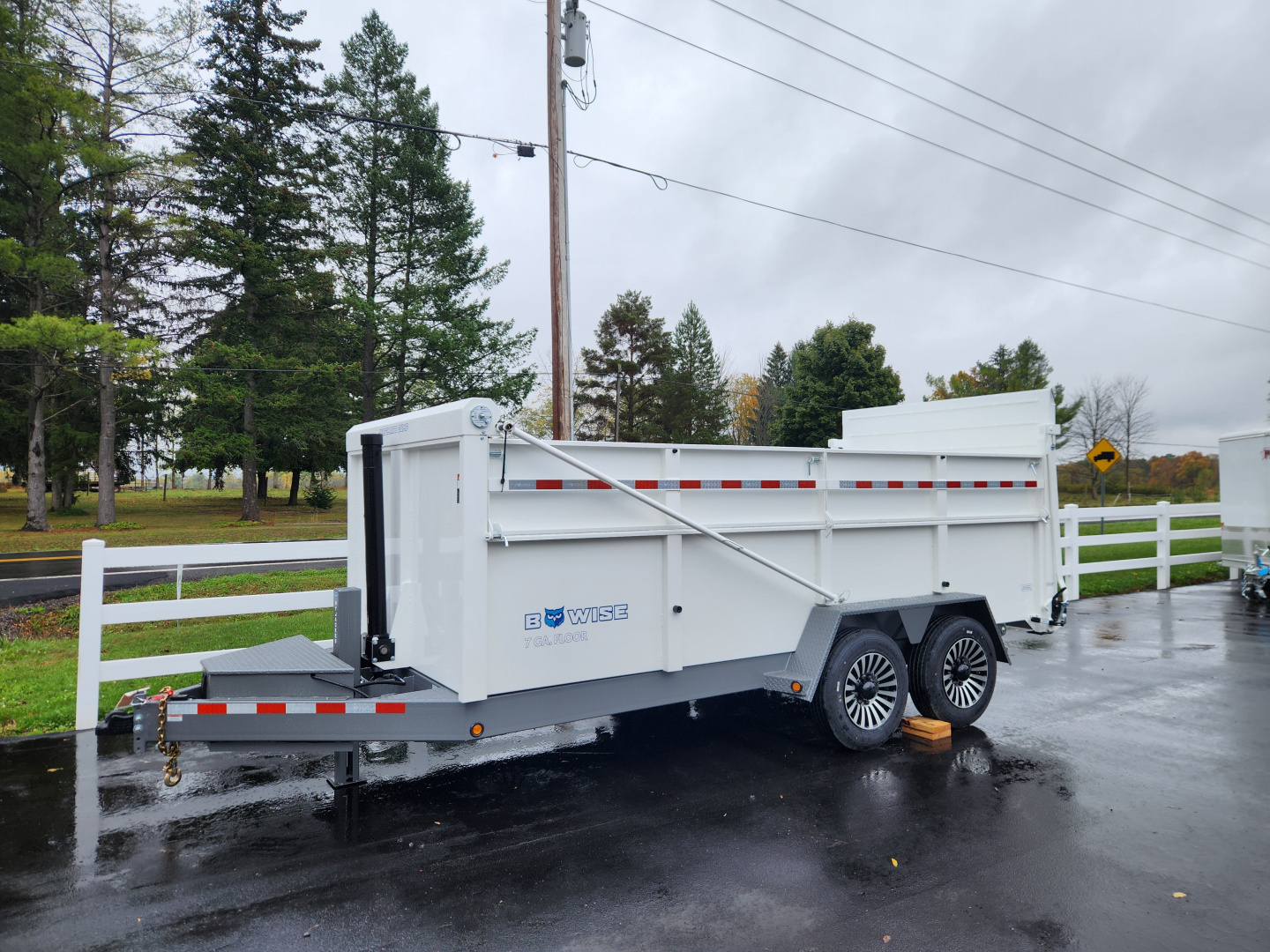 New 2026 BWISE DUT17 82x16 17K Ultimate Dump Trailer