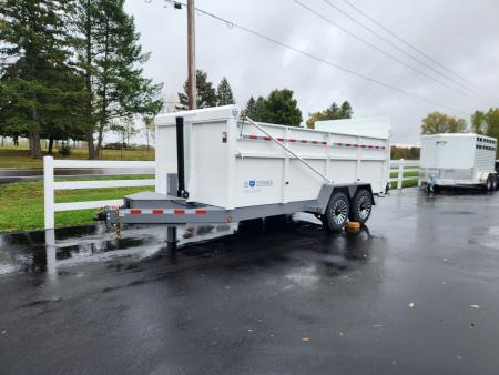 New 2026 BWISE DUT17 82x16 17K Ultimate Dump Trailer