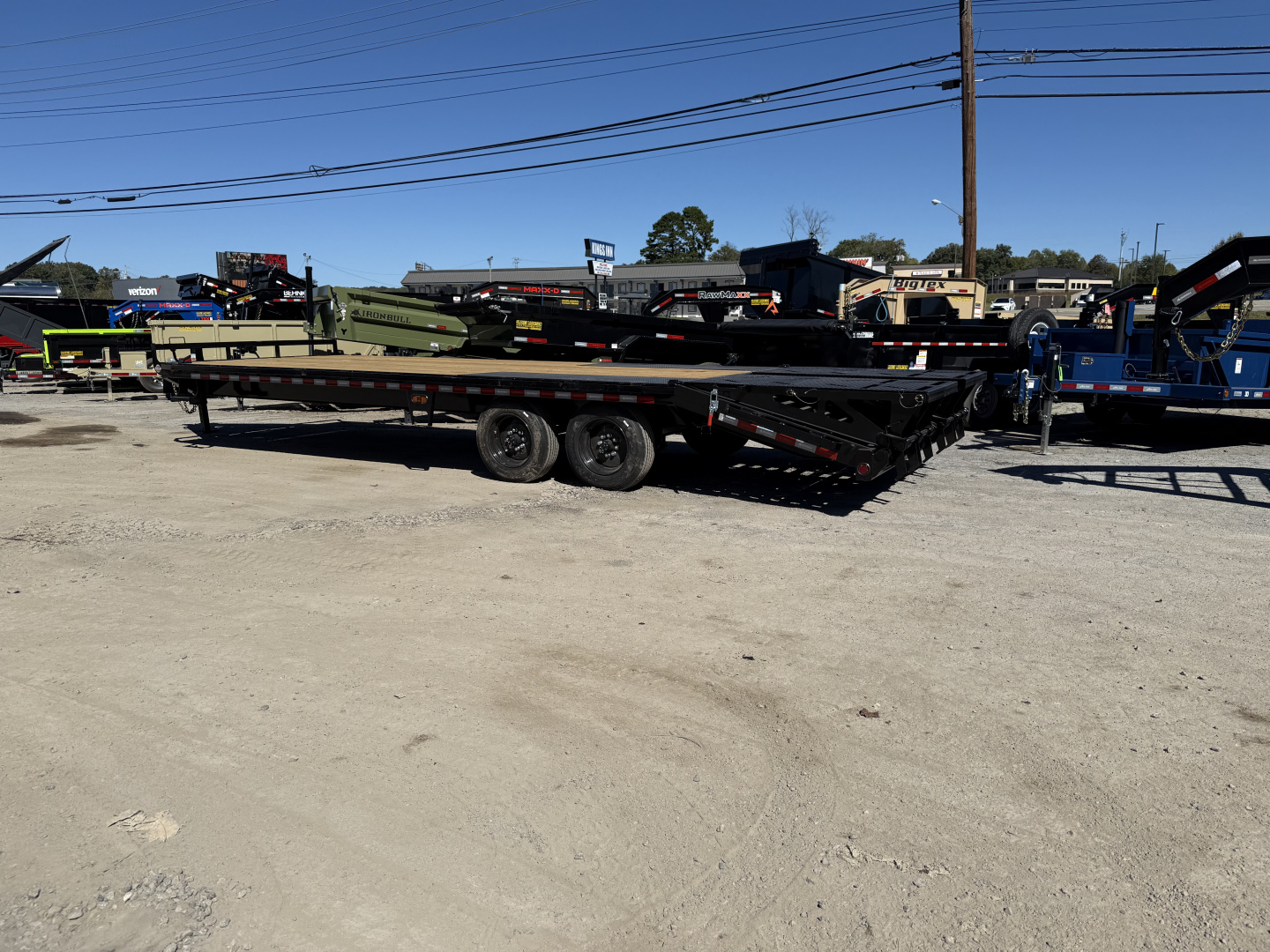 New 2026 Iron Bull 16K FDP 20+5 PINTLE (RAMPAGE) Equipment Trailer