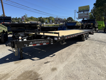 New 2026 Iron Bull 16K FDP 20+5 PINTLE (RAMPAGE) Equipment Trailer