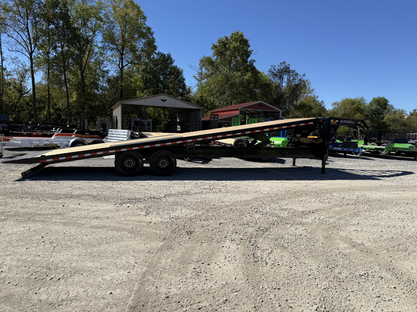 New 2026 Iron Bull 16K TDG 102X30 GN TILT Equipment Trailer