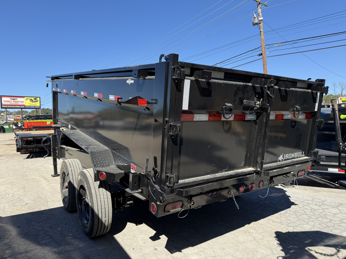 New 2026 Iron Bull 20K DHG 7X16 GN DUMP Dump Trailer