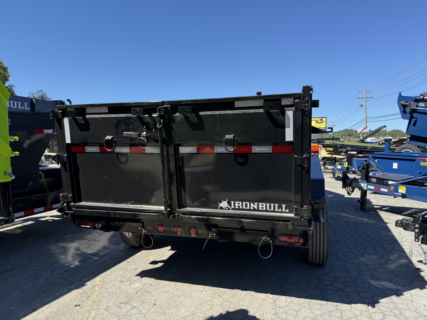 New 2026 Iron Bull 20K DHG 7X16 GN DUMP Dump Trailer