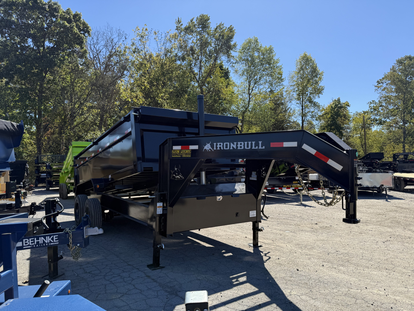 New 2026 Iron Bull 20K DHG 7X16 GN DUMP Dump Trailer