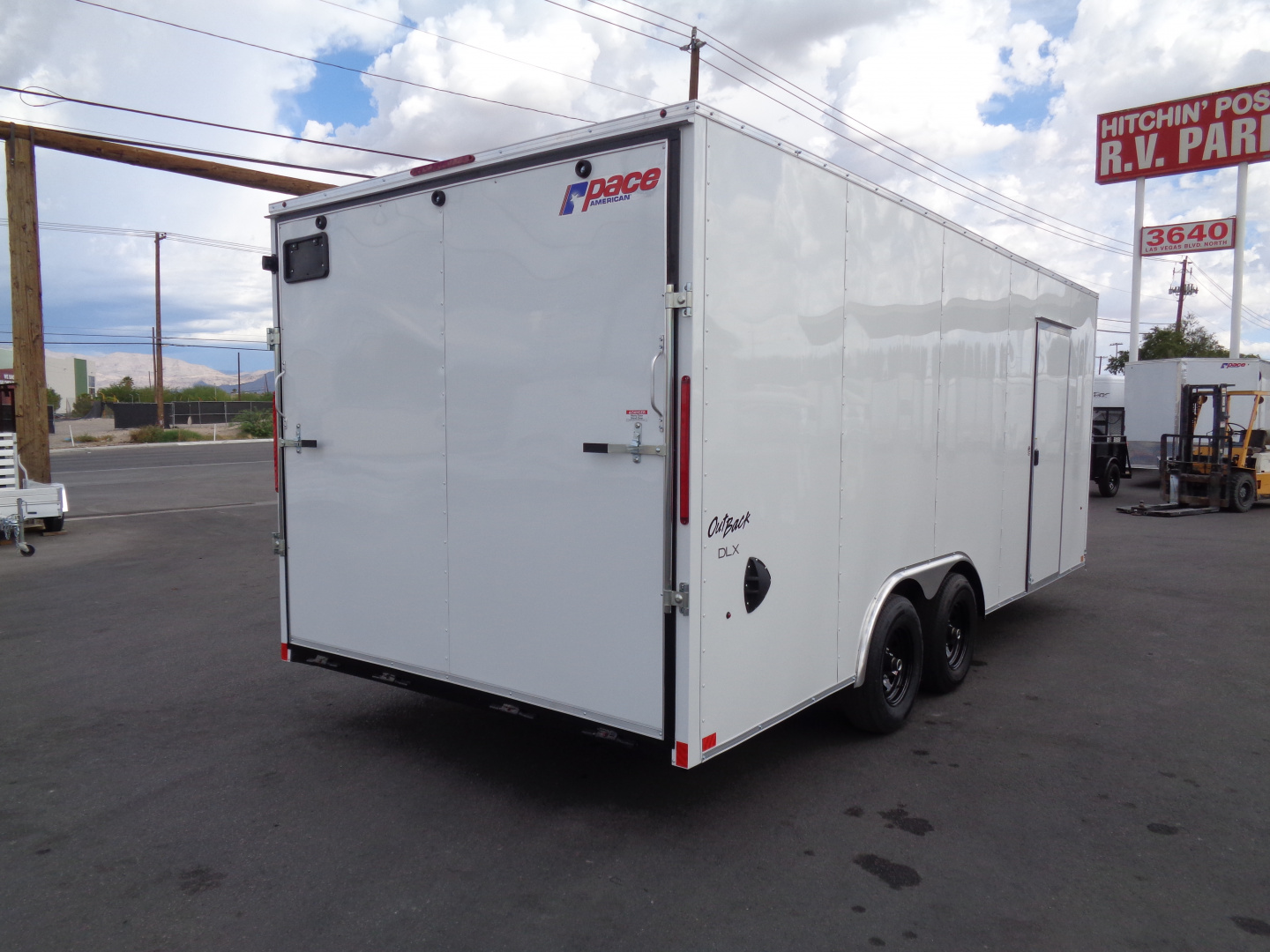 New 2026 Pace American * Out Back DLX * 8.5x20 Tandem Axle 10k Enclosed Car Hauler