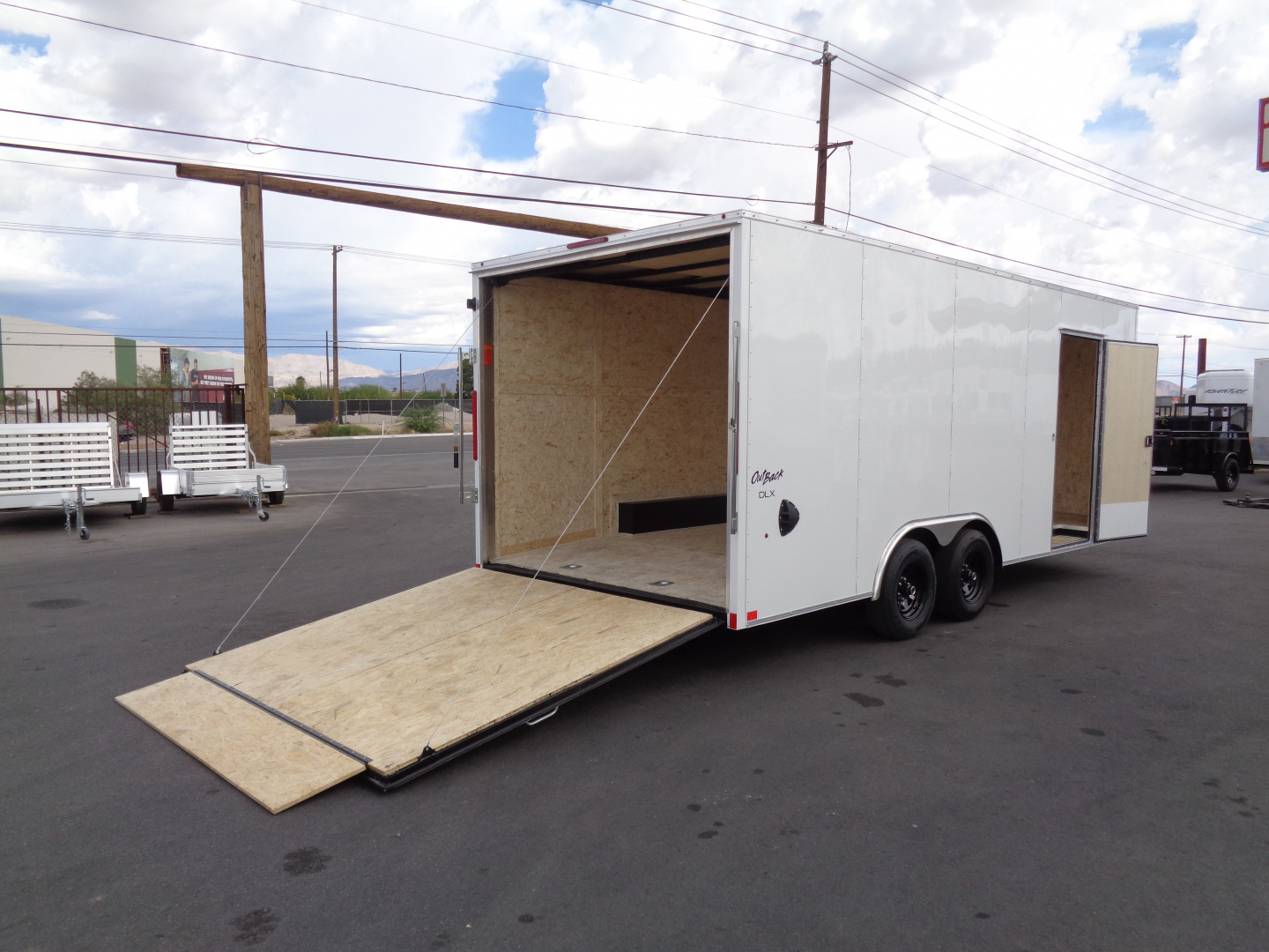 New 2026 Pace American * Out Back DLX * 8.5x20 Tandem Axle 10k Enclosed Car Hauler