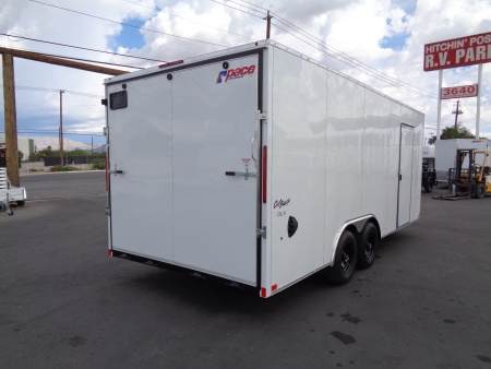 New 2026 Pace American * Out Back DLX * 8.5x20 Tandem Axle 10k Enclosed Car Hauler