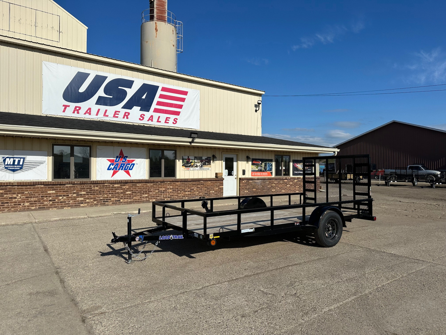 New 2026 Load Trail 77x14 Single Axle 3k Landscape Trailer