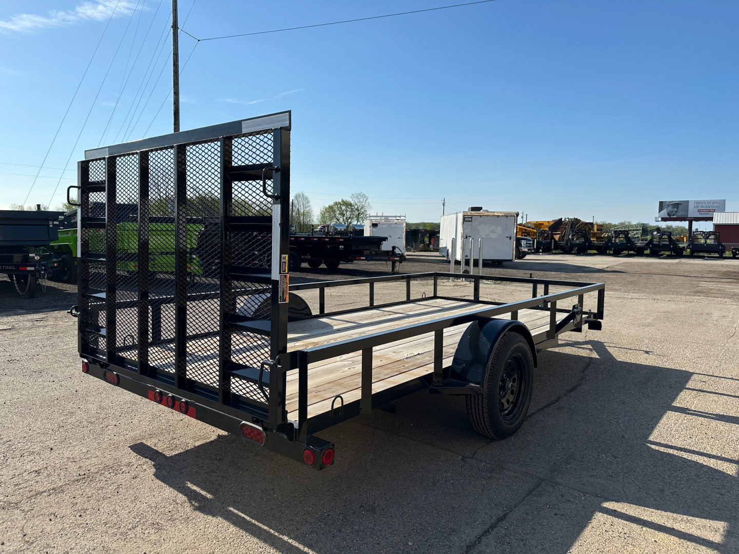 New 2026 Load Trail 77x14 Single Axle 3k Landscape Trailer