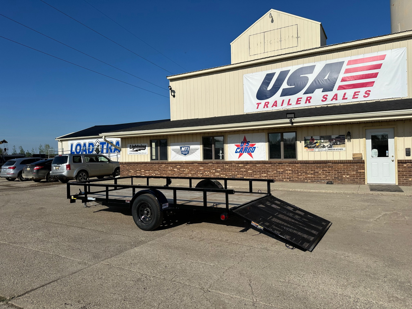New 2026 Load Trail 77x14 Single Axle 3k Landscape Trailer