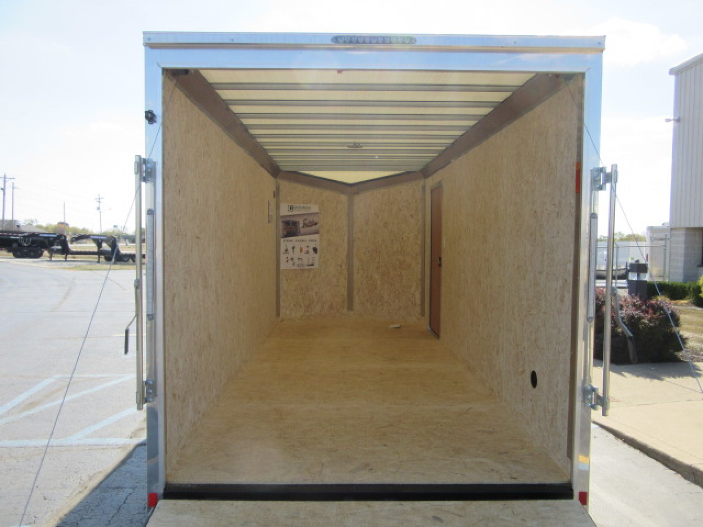 New 2026 Impact Trailers 7 x 16 Tremor FI-CQ8416-070 Cargo / Enclosed Trailer 7K / Translucent Roof