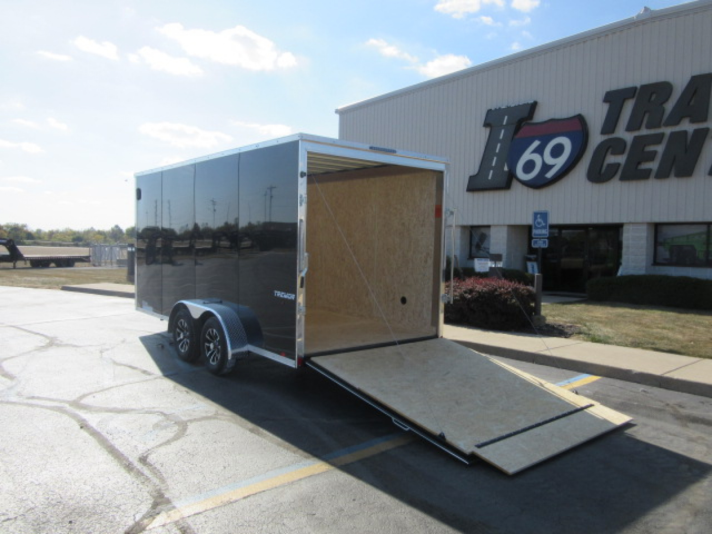 New 2026 Impact Trailers 7 x 16 Tremor FI-CQ8416-070 Cargo / Enclosed Trailer 7K / Translucent Roof