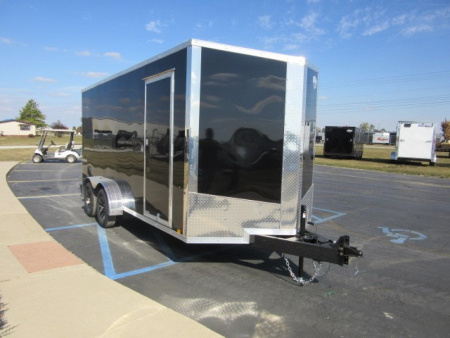 New 2026 Impact Trailers 7 x 16 Tremor FI-CQ8416-070 Cargo / Enclosed Trailer 7K / Translucent Roof