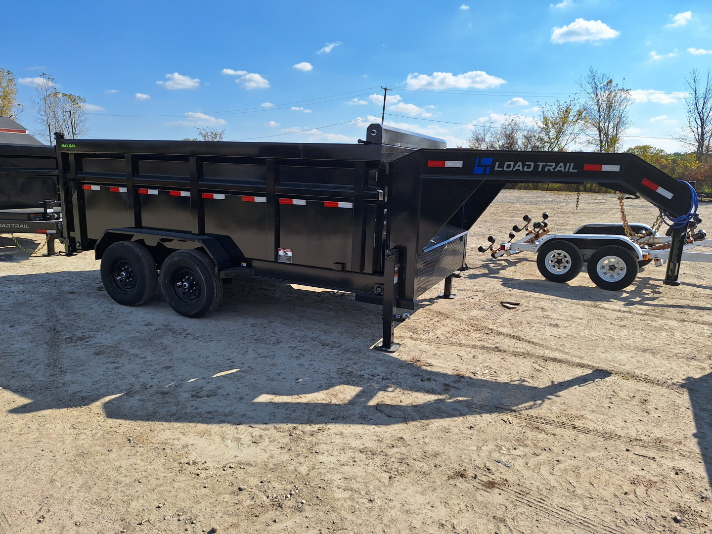 New 2026 Load Trail 83x14 Gooseneck Dump Trailer W/48" Sides