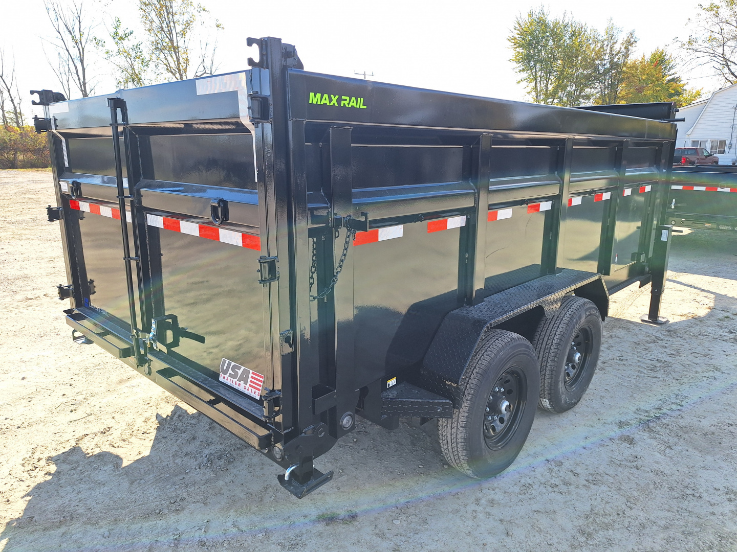 New 2026 Load Trail 83x14 Gooseneck Dump Trailer W/48" Sides