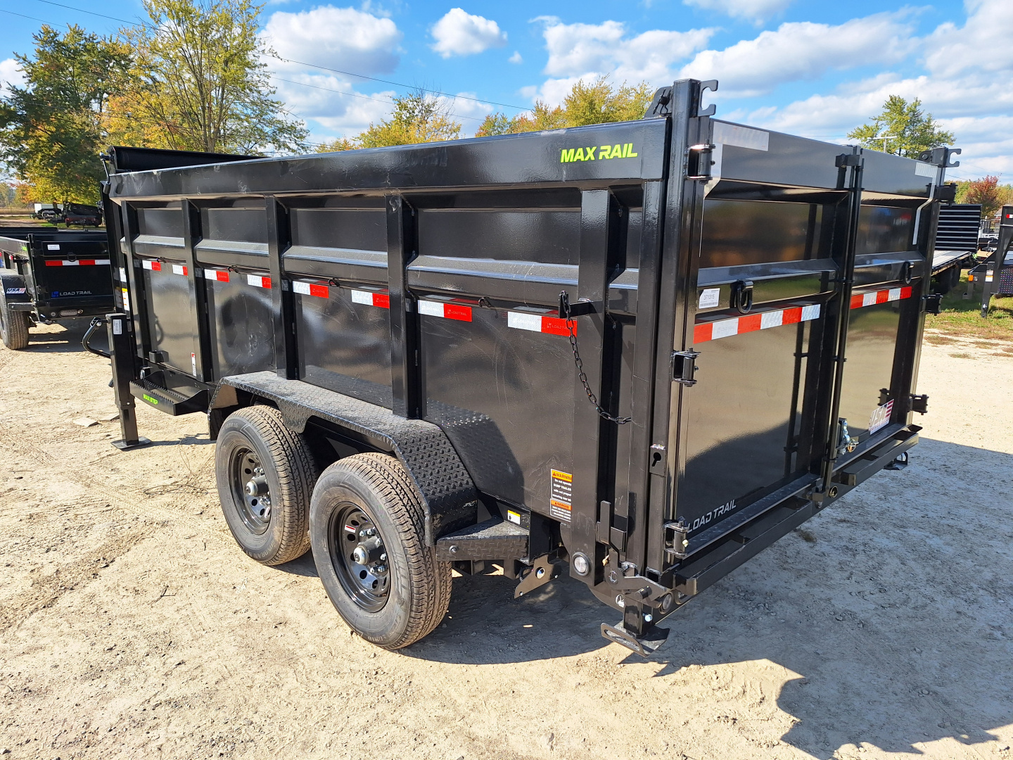 New 2026 Load Trail 83x14 Gooseneck Dump Trailer W/48" Sides