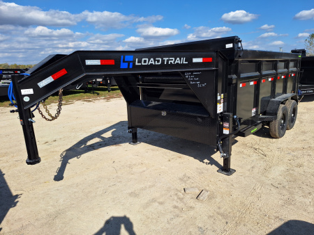 New 2026 Load Trail 83x14 Gooseneck Dump Trailer W/48" Sides