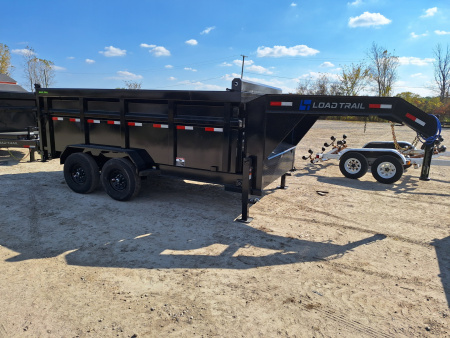 New 2026 Load Trail 83x14 Gooseneck Dump Trailer W/48" Sides