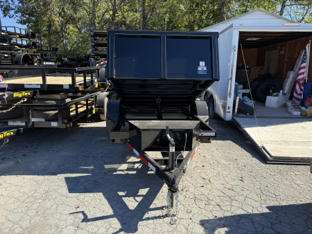 New 2026 P & T Trailers 5.2K 5X8 DUMP SPREAD GATE 7K JACK Dump Trailer