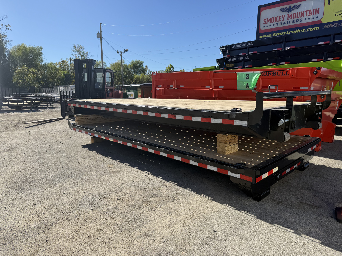 New 2026 Iron Bull RD 102X16 FLAT DECK Dump Bin